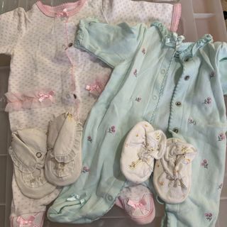Newborn onesie and shoes