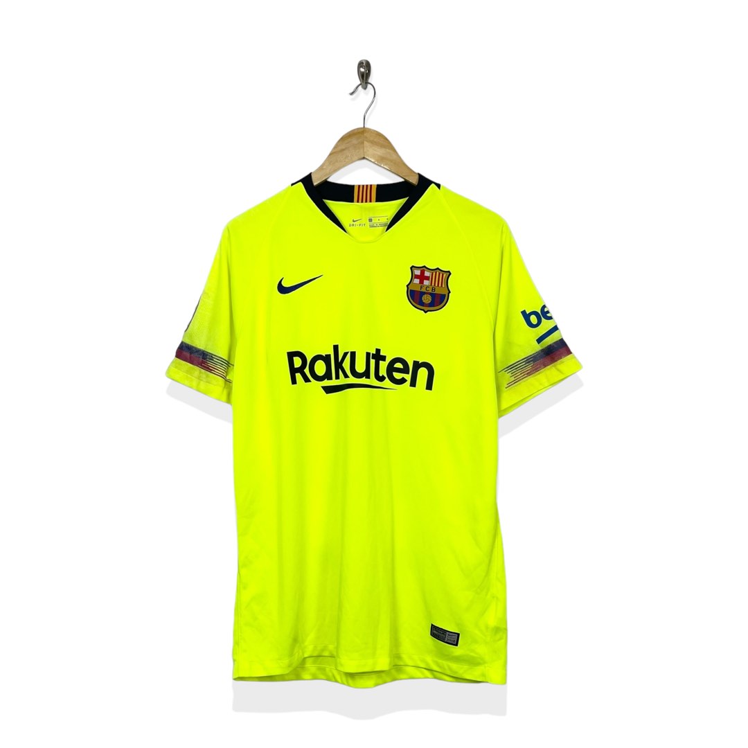 Nike Barcelona 18-19 Away Jersey, Men's Fashion, Activewear on Carousell
