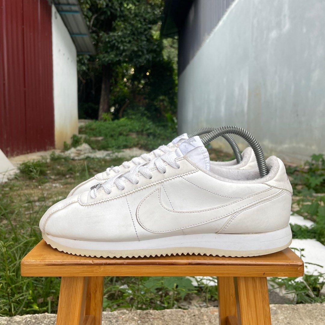 Nike C0rtez 72 Triple White L0w Leather 7UK RM11O