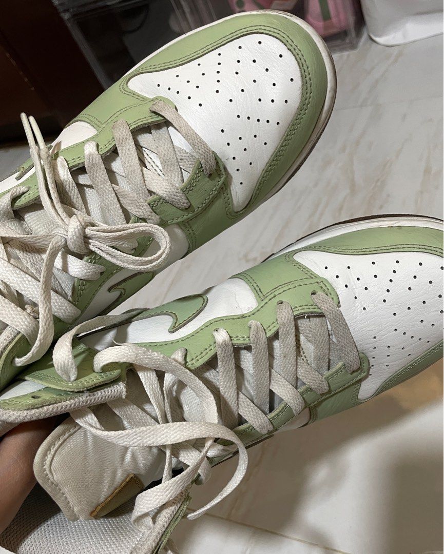 Nike Dunk High “Inspected By Swoosh” (Category: Sneakers) located in Imus. Submitted by off_thecloset (Listing ID 1310675599, Image 2). Description: Original - store bought at Ayala Malls Manila Bay No Box but can provide one upon deliver (If I didn’t find the box) Condtion - never washed, needs a bit cleaning ( laces ), Slight unnoticeable creases (check photos) Size - Mens US 9 / 27cm Overall — 8.7/10 still in good shape LAST PRICE - 2,800 + FR