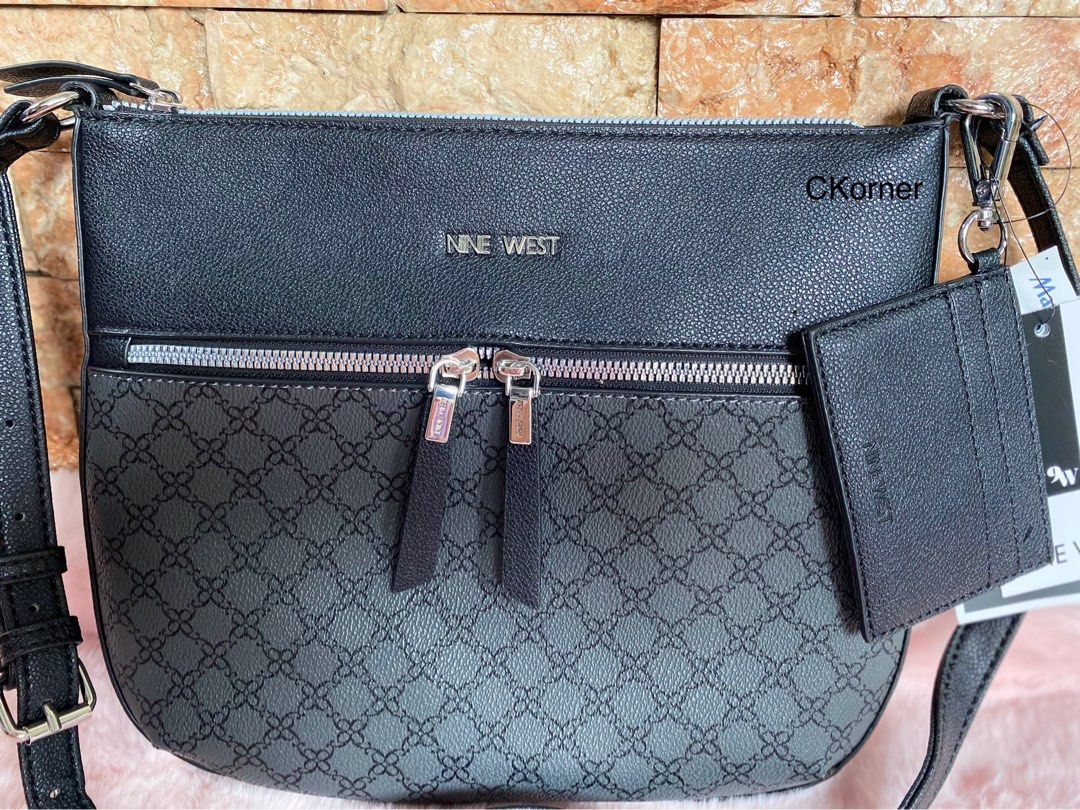 Nine West Messenger Bag / Sling Bag (Category: Cross-body Bags) located in Lipa City. Submitted by _flor_ (Listing ID 1310725634, Image 2). Description: Nine West Messenger Bag / Sling / Crossbody Bag with Detachable Card Holder Onhand, ready to ship 100% Authentic from US Actual measurement on photos Php 2,750 plus sf Location: Lipa City Courier: LbC **Item’s color may slightly vary due to lighting sources and/or your screen settings PM to order
