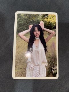 OFFICIAL Chaeyoung Photocard Twice Photocard Twice pre order benefit photocard