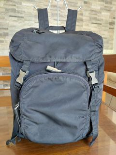 P1,500 only
# 1413 - Prada black nylon backpack 26cm