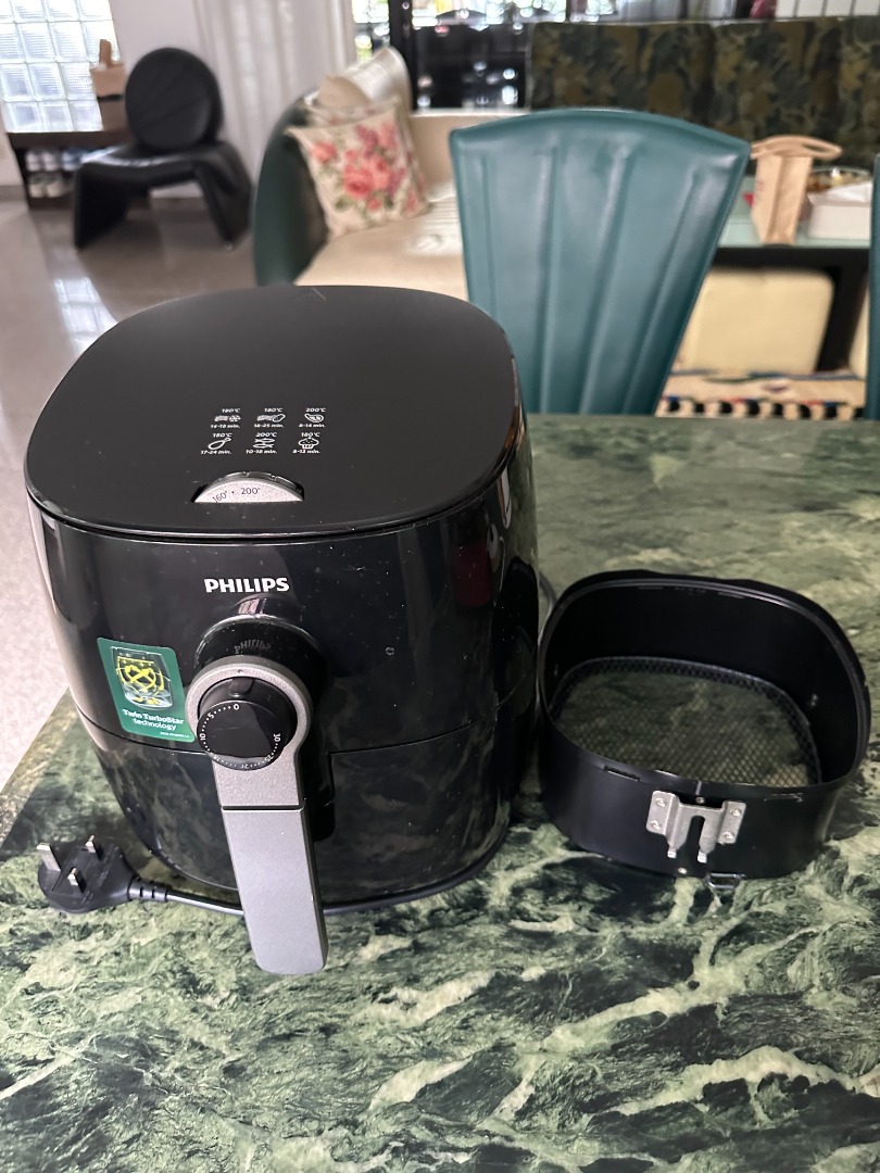 PHILIPS AIRFRYER HD 9723 VIVA TWIN TURBOSTAR, TV &amp; Home Appliances ...