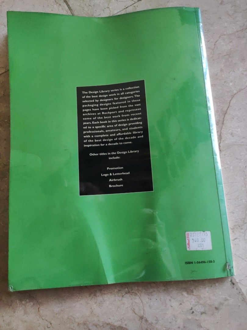 Picture book on packaging (Category: Children's Books) located in Caloocan City. Submitted by cleanup_clutter (Listing ID 1310637441, Image 2). Description: great source of design, glossy pages.