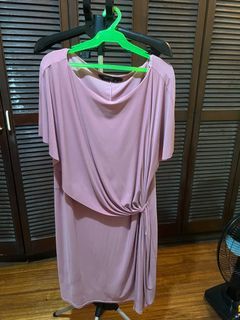 Plus size dress in Pastel Pink