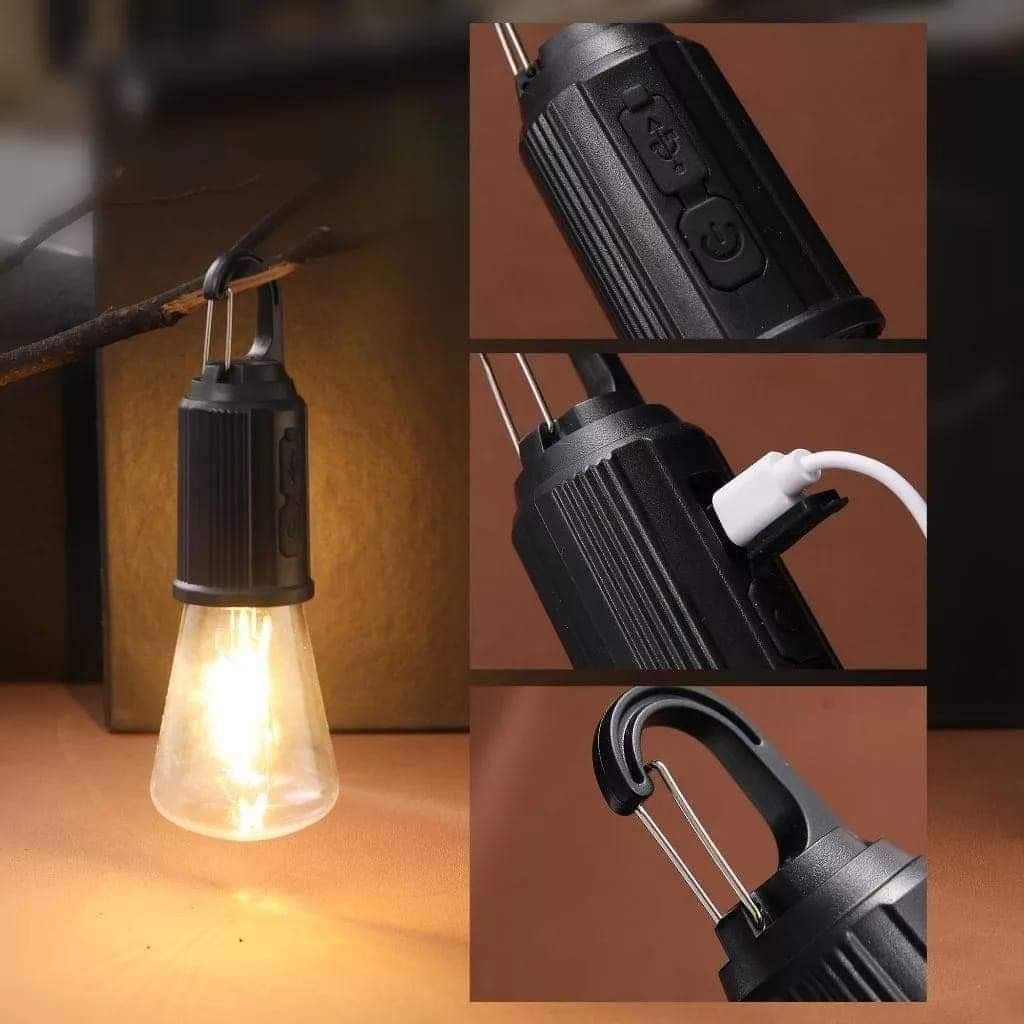 Portable led camping light (Category: Hiking & Camping) located in Mandaluyong City. Submitted by shopmla (Listing ID 1310777518, Image 1). Description: .