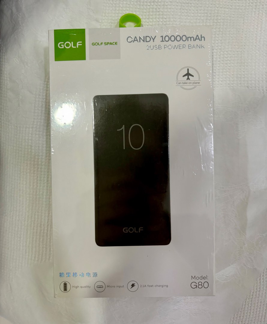 Power Bank 6000hrs battery life Golf Space G80 Mobile Phones Gadgets Other Gadgets on Carousell