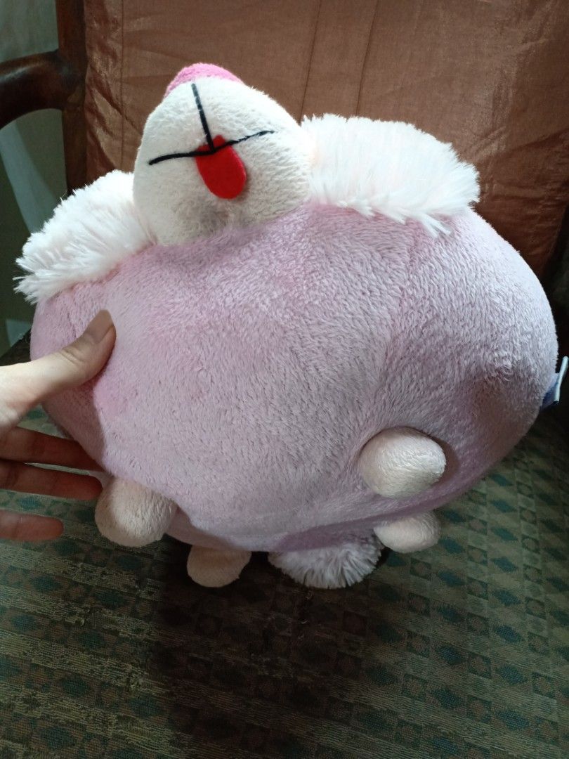 [Pre-loved] Blue Magic Pink Chubby Bunny Rabbit Plushie (Category: Plushies & Soft Toys) located in Manila. Submitted by LumieMille (Listing ID 1310713510, Image 2). Description: REASON FOR SELLING: Decluttering. MODE OF PAYMENT: G-cash MODE OF DELIVERY: Grab, Lalamove (Buyer will be the one to book and shoulder delivery fee.).