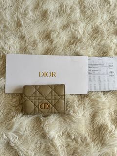 Preloved Dior Medium Wallet Calfskin (READ DESCRIPTION)