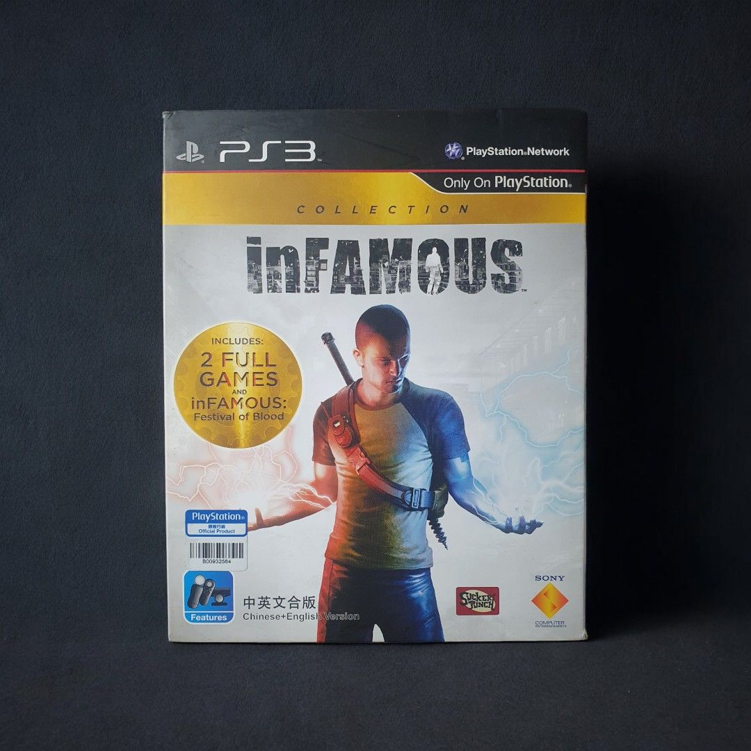 PS3 - Infamous 1 & 2 (Category: PlayStation) located in Manila. Submitted by rxxn1 (Listing ID 1310673534, Image 1). Description: Can do meet ups near Tondo, or shipping via j&t or lalamove.