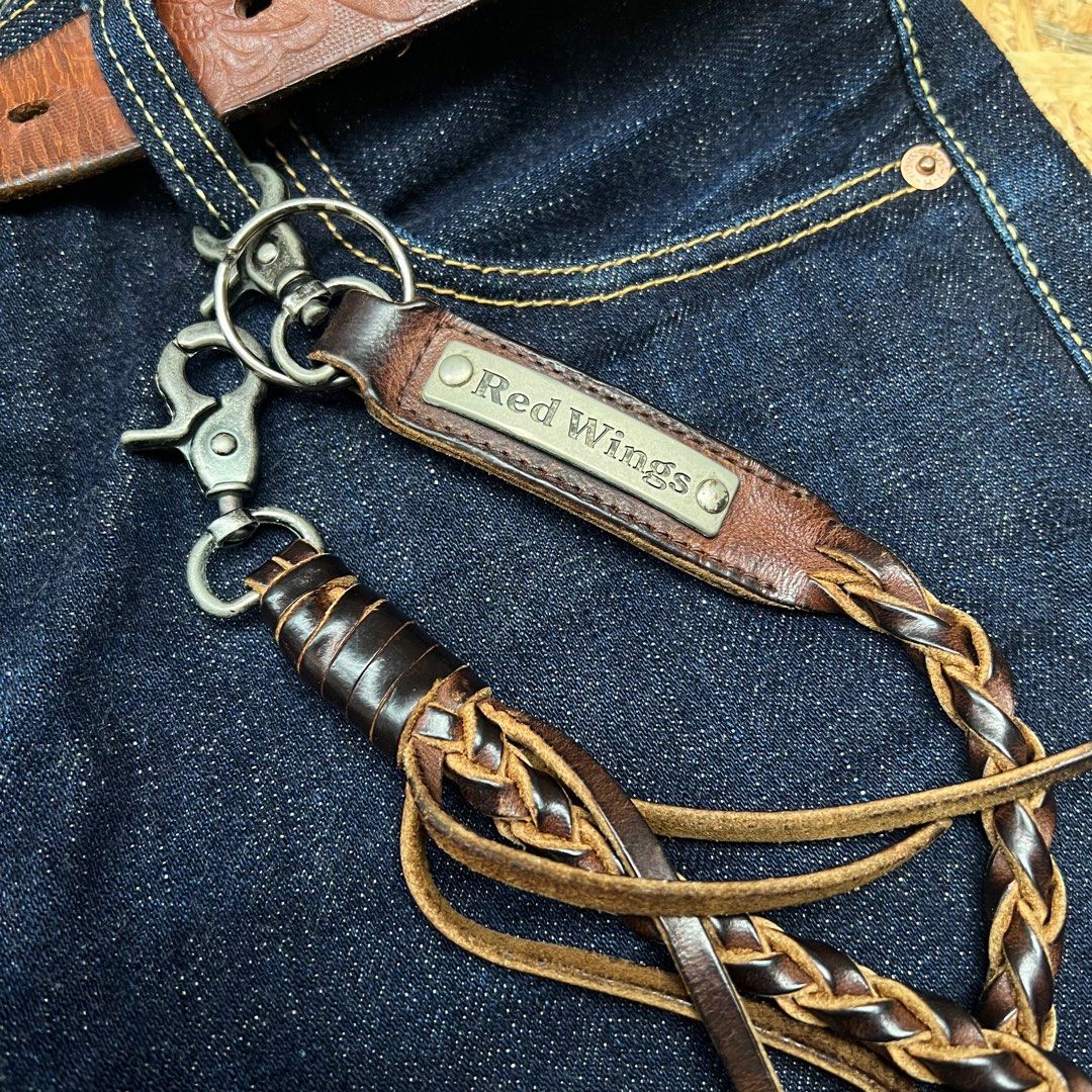 Red wing wallet with chain 2025
