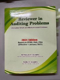 Reviewer in Auditing Problems - Ocampo (2021 ed)