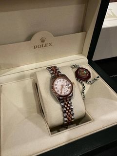 Rolex Lady Datejust Two Tone Gold