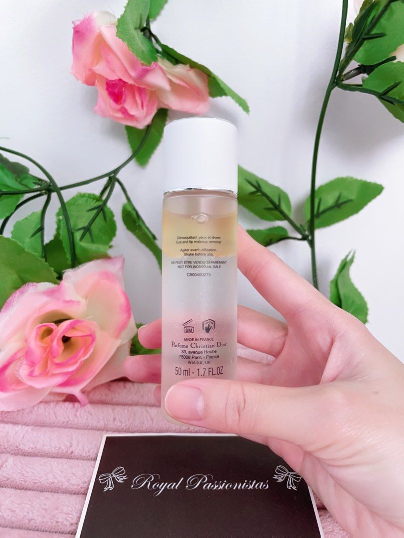 SALE BN Dior Eye Lip Makeup Remover 50ml. Sephora Beauty Personal Care Face Face Care on Carousell
