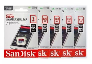 SanDisk Ultra microSDXC UHS-I A1 TF 32GB 64GB 128GB 256GB 512GB 1TB

MicroSD Card 10-Year Warranty63007062120706113
