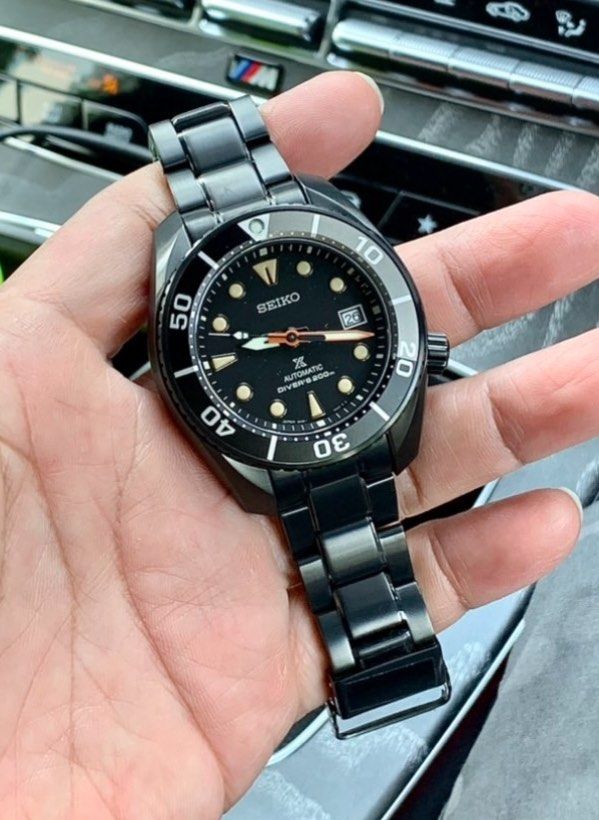 Seiko Limited Edition SPB125J1 SPB125 Prospex Sumo Frozen Matt Black Edition LIMITED EDITION SUMO Ninja Black Series Limited Edition Pls read my list details for your requirement Men s Fashion Watches...