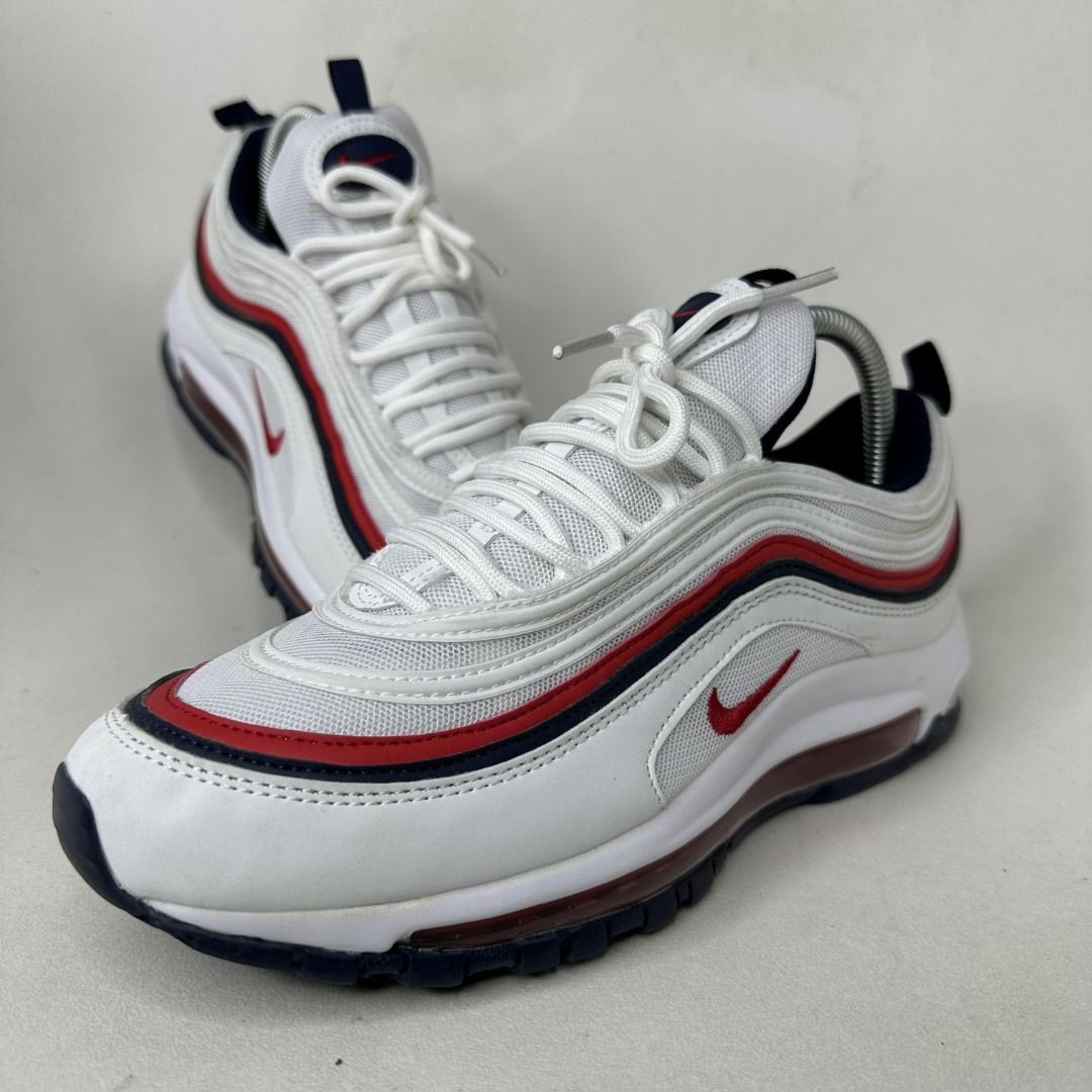 Sepatu Second Nike Air Max 97 Red Crush Blackened Blue Size 40