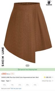 Shein Plus Size Skirt, Pants
