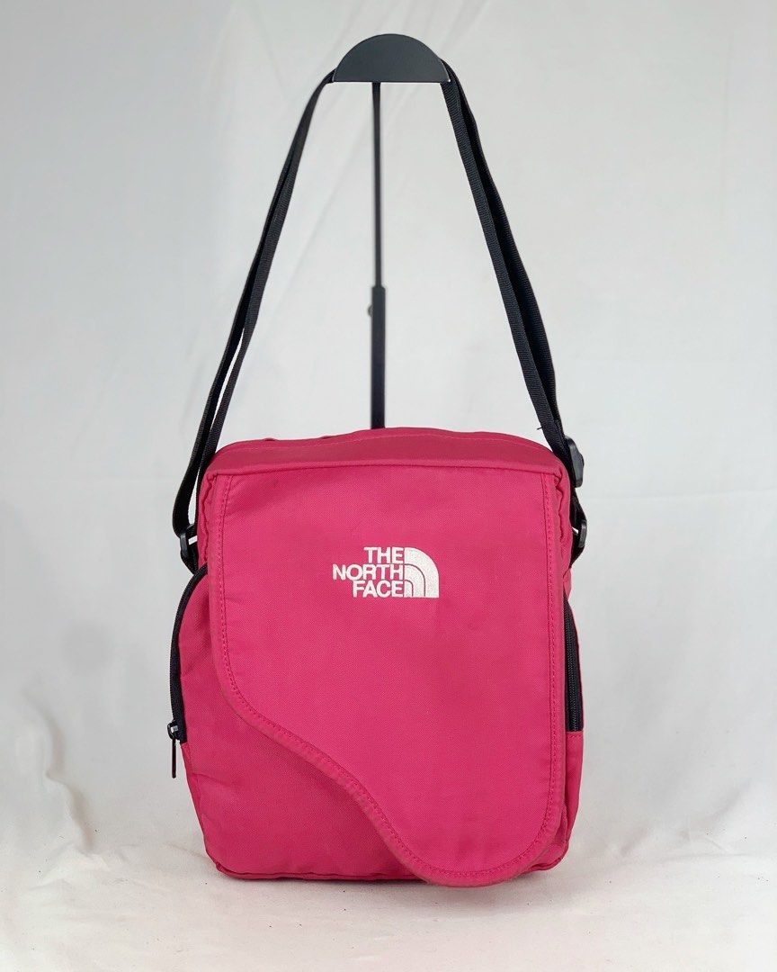 Slingbag The North Face Pink, Fesyen Wanita, Tas Dompet di Carousell