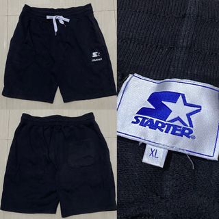 STARTER CREW ICONIC COTTON SHORTS (Black)