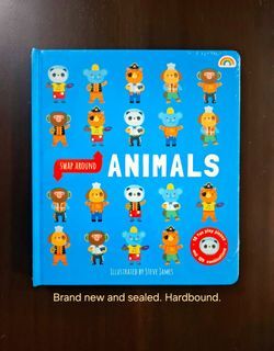 Swap Around - Animals <Children's Books> Hardbound