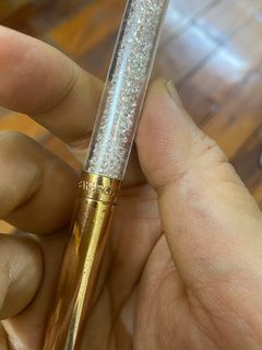 Swarovski - Crystalline ballpoint pen - Rose gold tone Rose gold-tone plated Missing / Damaged Clip INK WORKING