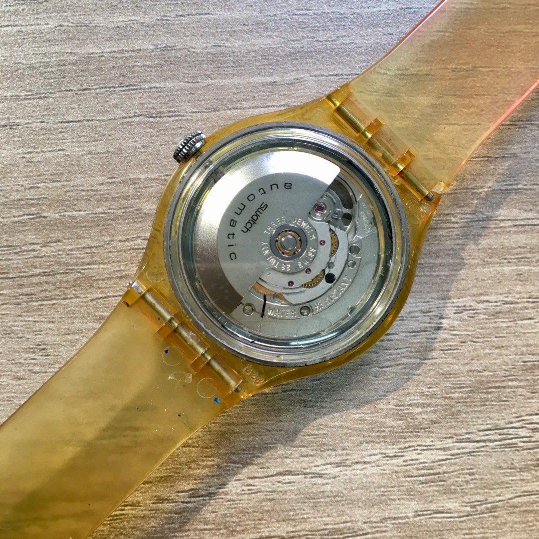 Swiss swatch automatic on sale