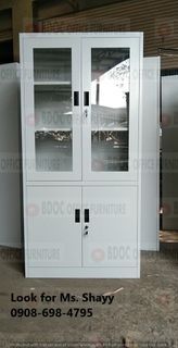 Swing Glass Door Steel Cabinet / Toilet Cubicle / TV Stand / Vertical Drawer / Office Partition / Office Furniture