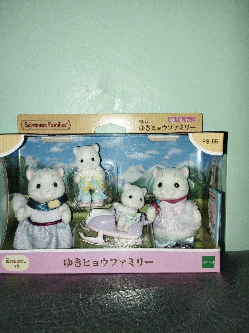 Sylvanian Families Deer Silk Flora Rabbit Latina Cow Caramel Panda Black Cat Chiffon Dog Meerkat and More (Category: Figurines & Statues) located in Manila. Submitted by chaypam71 (Listing ID 1303131508, Image 1). Description: All Brand New Boxed Original Authentic Epoch Brand Sealed Avail 1. Deer Cow Meerkat -Sold 2. Alpaca Family out of stock 3. Hamster Family 3 sets 4. Sunny Rabbit Family sold 5. Seal Family available 6. Latina Family Sold 7. 