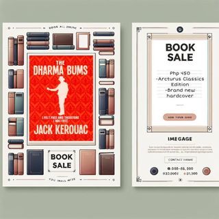 The Dharma Bums by Jack Kerouac (Arcturus Silhouette Classics Edition Hardcover)