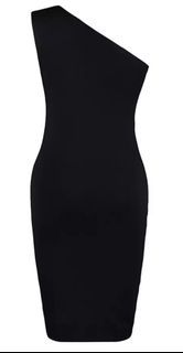 Trendyol Plus Size One Shoulder Knitwear Dress in XXL