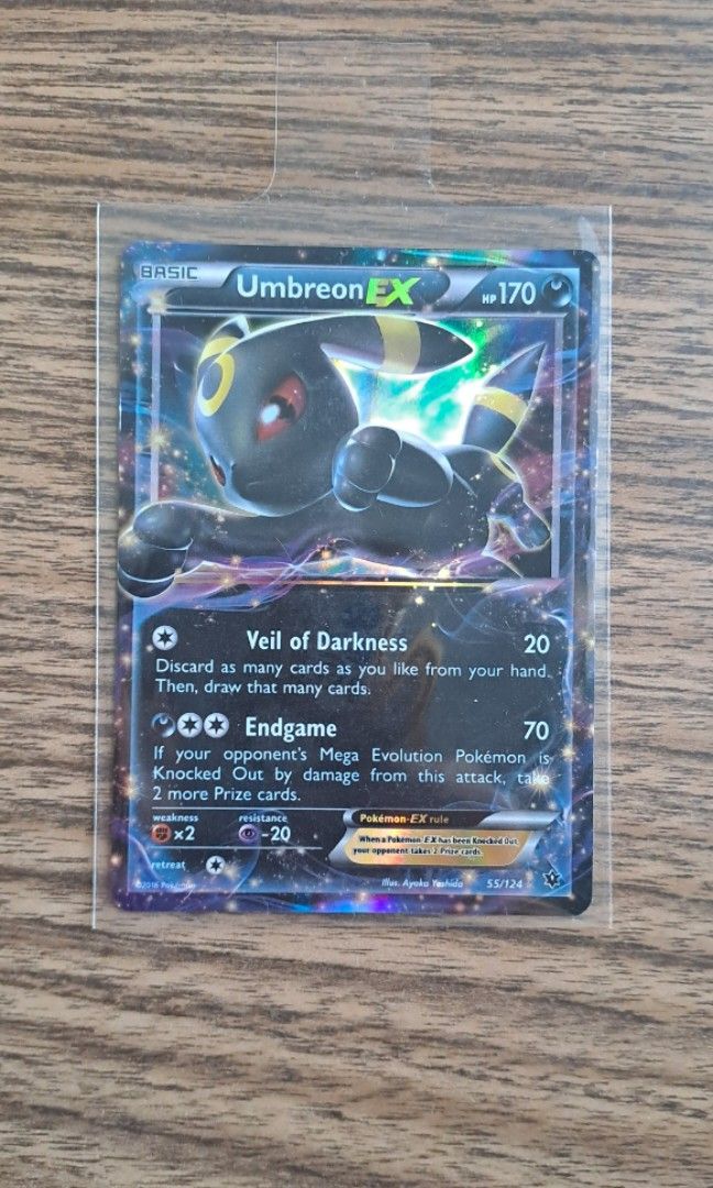 umbreon ex pokemon card price Pokemon - Umbreon-EX (119/124) - XY Fates Collide