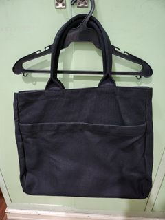 Uniqlo cotton canvas bag