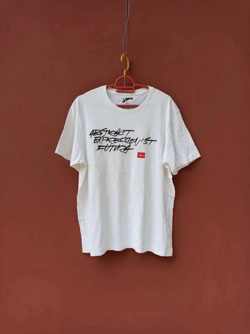 Uniqlo X Abstract Futura Men s Fashion Tops Sets Tshirts Polo Shirts on Carousell