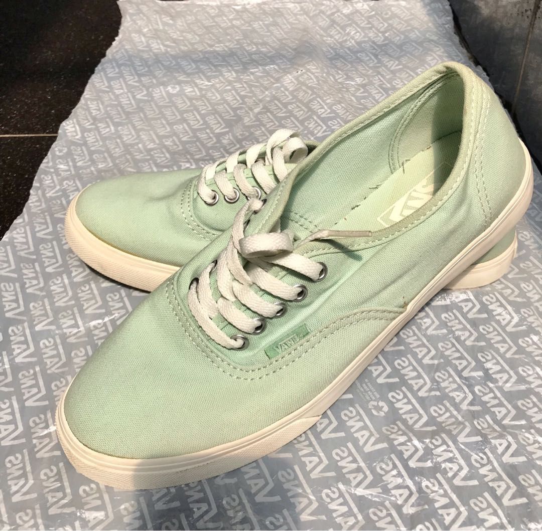 VANS Authentic Lo Pro Gossamer green Blanc de Bianc