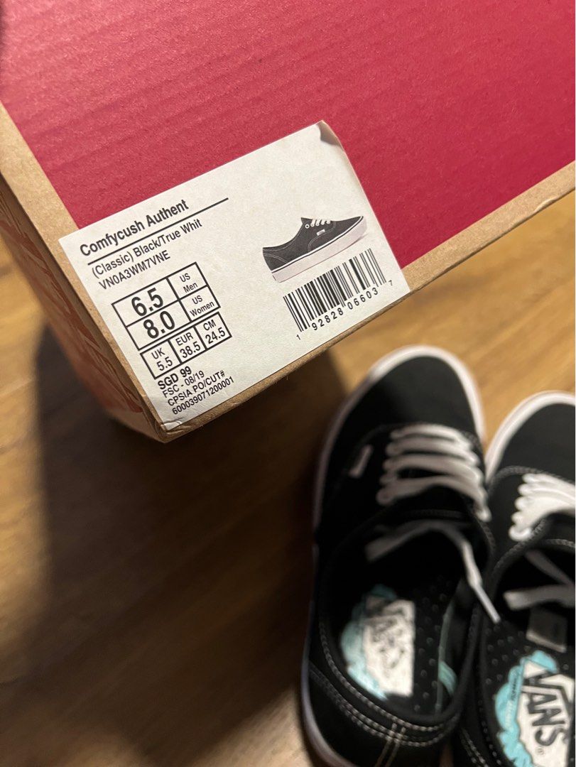 Vans 38.5 cm clearance