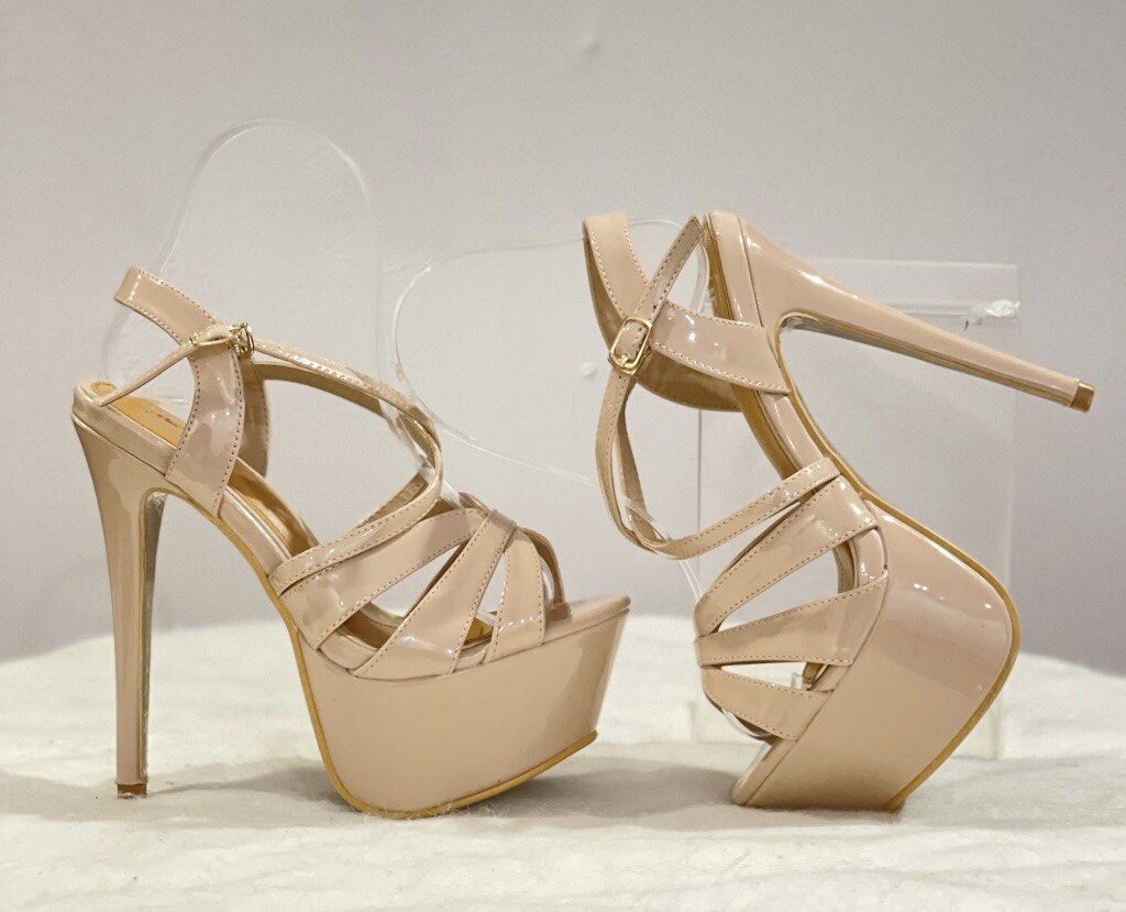 Venus Light Nude Pageant Heels 6 inches high heels Women s Fashion Footwear Heels on Carousell
