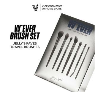 Vice Cosmetics x Jelly Eugenio W’EVER Travel Brush Set