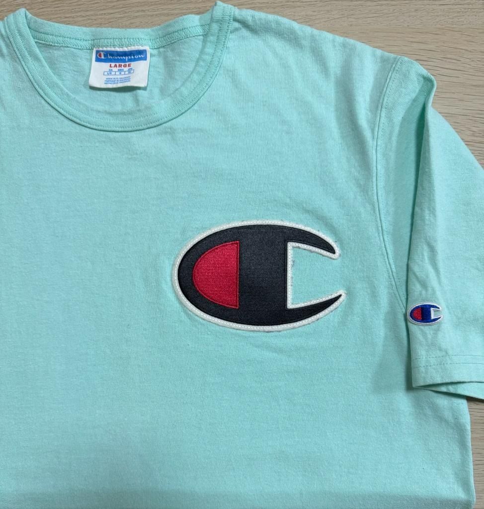 Vintage champion t shirt on sale