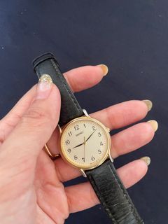 Vintage Seiko leather watch