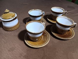 Vintage style coffee and tea sets