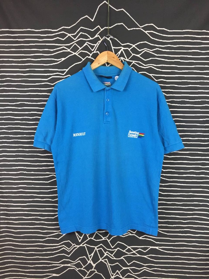 vtg-benetton-formula-1-racing-team-world-champion-polo-tee-men-s