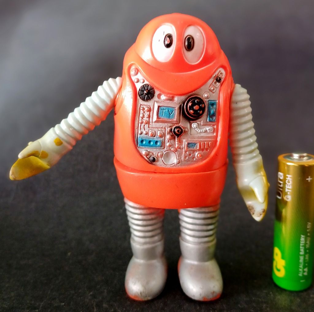 (W Plaza shop 225) 70s Popy 小露寶 膠公仔 Figure Robocon 超合金 Popy Bullmark ...