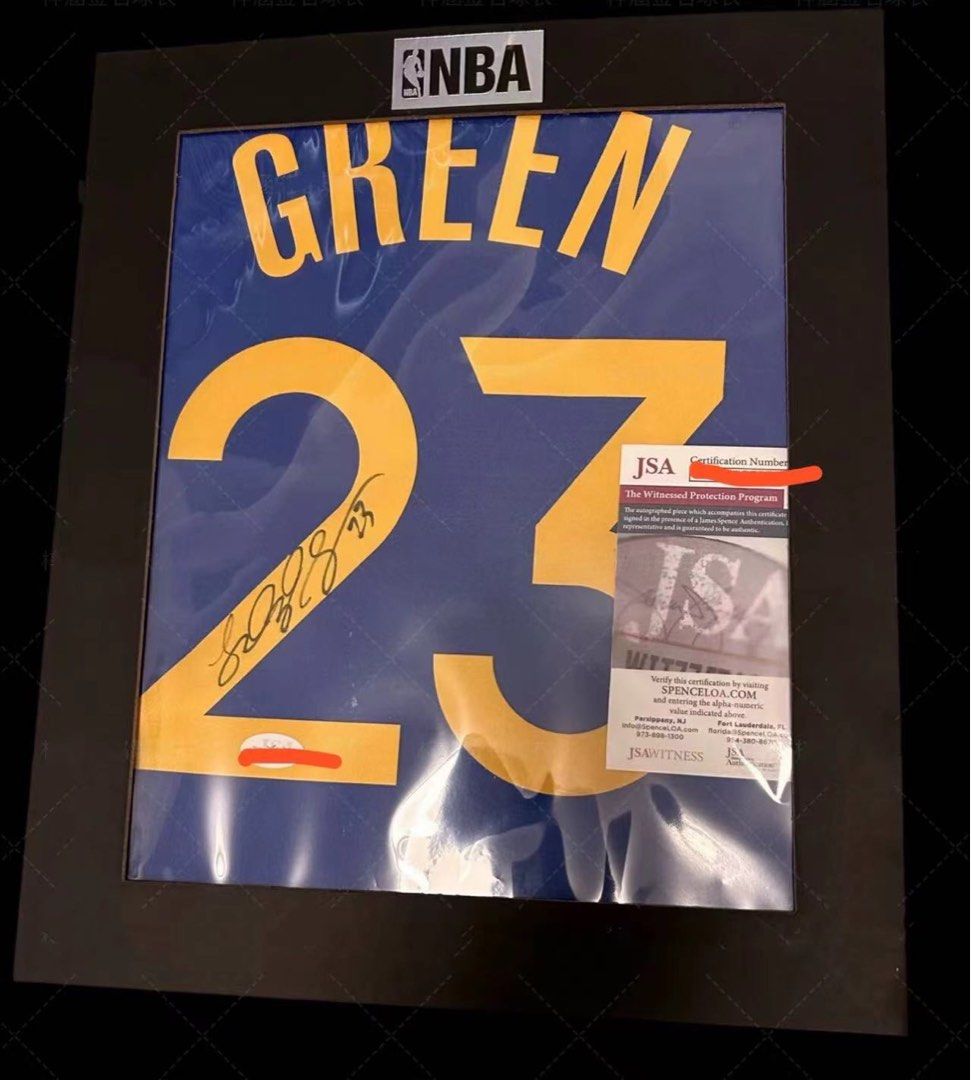 Draymond green signed jersey store