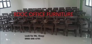 Wooden School Chair / Toilet Cubicle / TV Stand Cabinet / Vertical Drawer / Office Partition / Office Furniture
