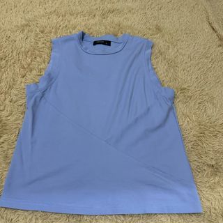 (XL) Sm Woman tank top blue