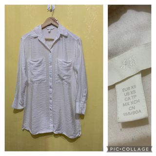 (XS) H&M long blouse