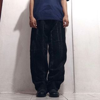 Y2k Dye Black Baggy Jeans