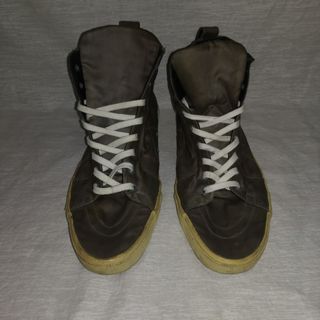 Yves Saint Laurent Mid Shoes (Ash Gray) 44